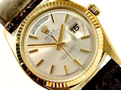 gold day date rolex vintage bracelet|rolex day date watch price.